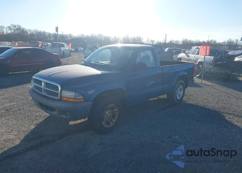 2004 Dodge Dakota из США, поврежденный, VIN 1D7FL16K54S679912
